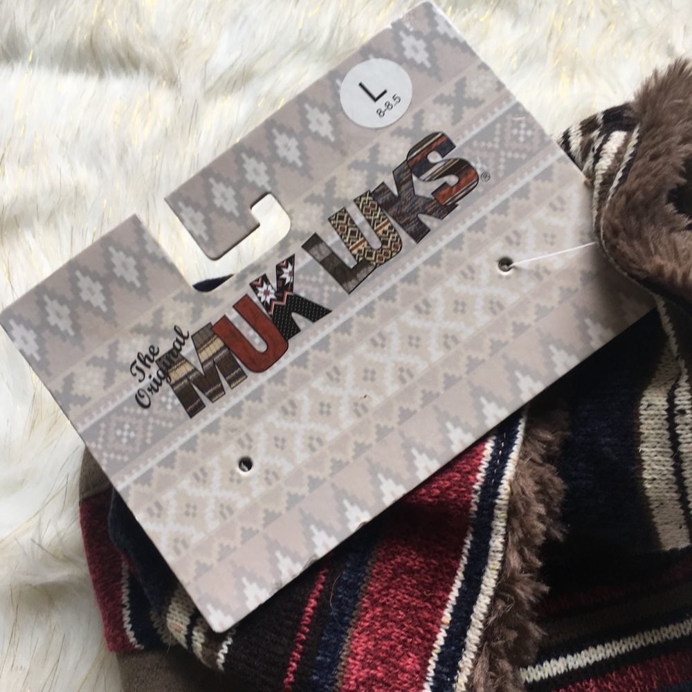 NWT Muk Luks Slipper Shoes - Picture 4 of 6
